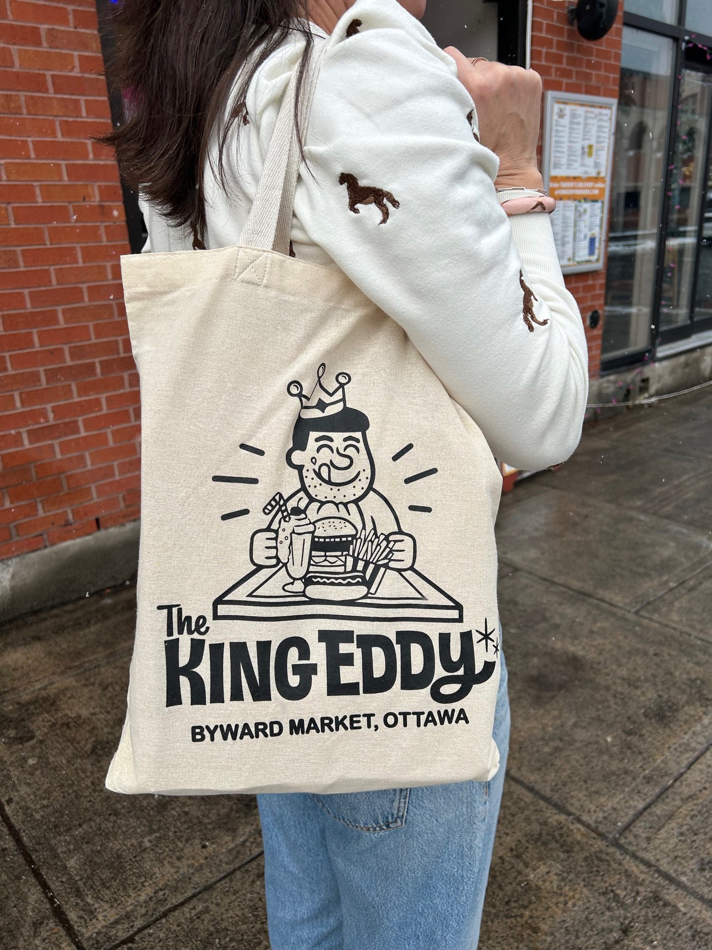 Lil Z x King Eddy tote bags